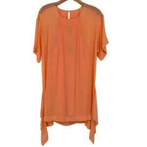 BCBGMAXAZRIA womens Sharon Bright Nectar silk dress size medium new $228